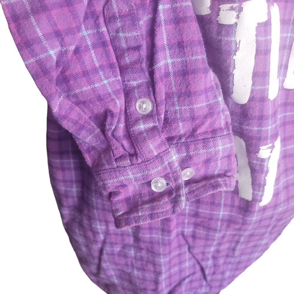 Disney Cakeworthy Alice in Wonderland Twinkle Twinkle Little Bat Purple Flannel - Picture 6 of 10